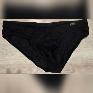 Classic Black Strings Print Bikini